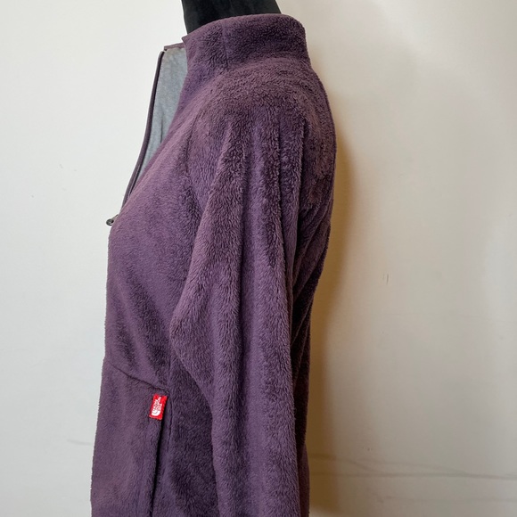 The North Face Purple Fuzzy Pullover Jacket - Picture 6 of 11